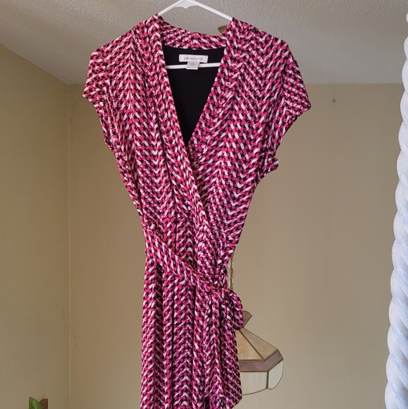 Liz Claiborne Midi Dress sz Medium - Picture 3 of 4